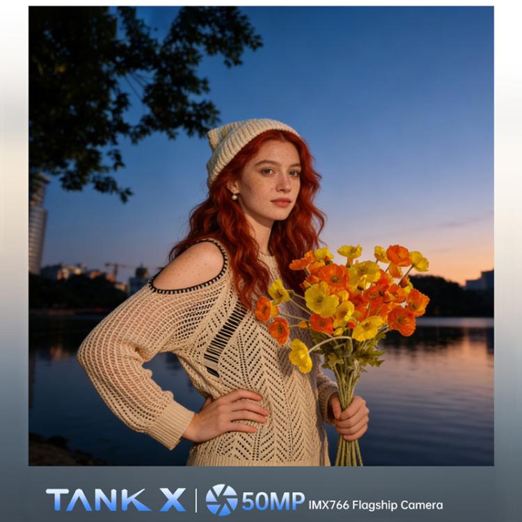 Điện thoại bền Unihertz 8849Tank X Projector, 16GB+512GB, Cảm biến vân tay bên cạnh, Chế độ nhìn ban đêm, 6.78 inch Android 15 MediaTek Dimensity 8200 Octa Core, Mạng: 5G, NFC, Tank X 16GB+512GB