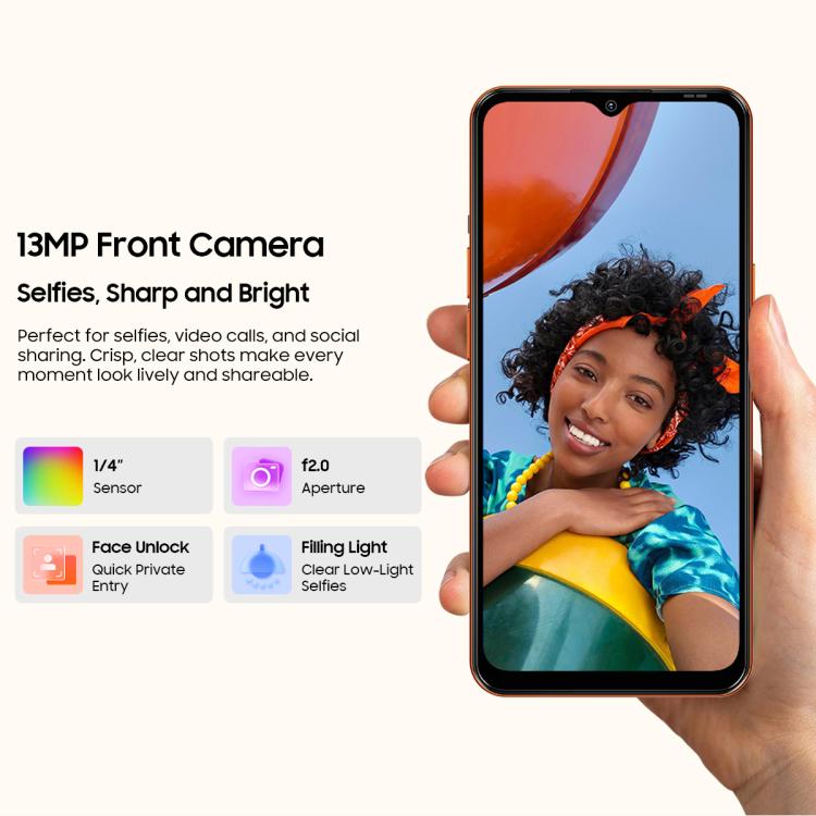 Blackview WAVE 7C, 4GB+64GB, 6.56 inch Android 16 Unisoc UMS312 Tiger T310 Quad Core, Mạng: 4G, OTG, 4GB+64GB