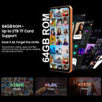 Blackview WAVE 7C, 4GB+64GB, 6.56 inch Android 16 Unisoc UMS312 Tiger T310 Quad Core, Mạng: 4G, OTG, 4GB+64GB