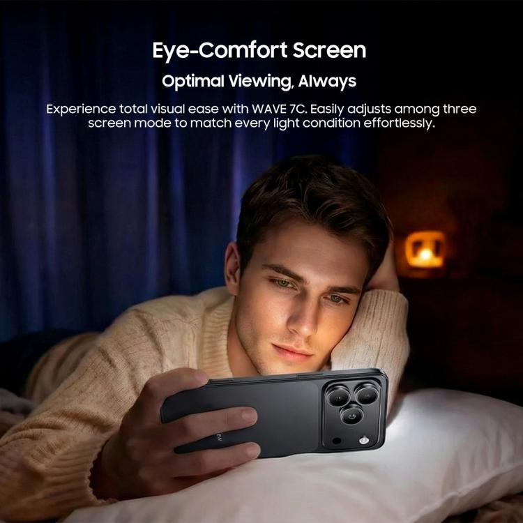 Blackview WAVE 7C, 4GB+64GB, 6.56 inch Android 16 Unisoc UMS312 Tiger T310 Quad Core, Mạng: 4G, OTG, 4GB+64GB