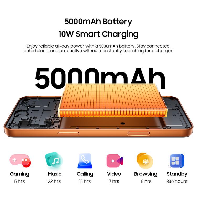 Blackview WAVE 7C, 4GB+128GB, 6.56 inch Android 16 Unisoc UMS312 Tiger T310 Quad Core, Mạng: 4G, OTG, 4GB+128GB