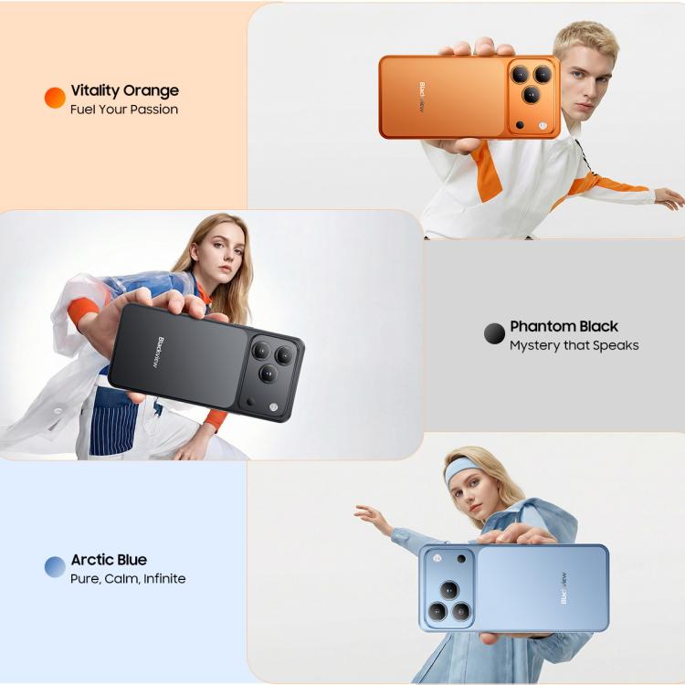 Blackview WAVE 7C, 4GB+128GB, 6.56 inch Android 16 Unisoc UMS312 Tiger T310 Quad Core, Mạng: 4G, OTG, 4GB+128GB