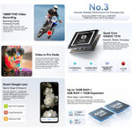 Blackview WAVE 10C, 4GB+128GB, 6.88 inch Android 16 Unisoc UMS312 / T310 Octa Core, Mạng: 4G, OTG, WAVE 10C, 4GB+128GB