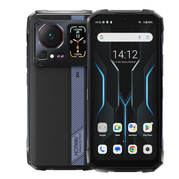 HOTWAV Cyper 16 Pro Rugged Phone, 8GB+512GB, 6.6 inch Android 15 MediaTek MT6789H Helio G100 Octa, Network: 5G, OTG, NFC