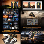 HOTWAV Cyber 17 Rugged Phone, 6GB+128GB, 6.75 inch Android 16 Unisoc T7250 UMS9230E Octa Core, Network: 4G, NFC, OTG, Cyber 17