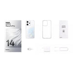 Điện thoại OPPO Reno14 Pro AI, 16GB+1TB, Cảm biến vân tay trên màn hình, Màn hình 6.83 inch ColorOS 15.0 Dimensity 8450 Octa Core, NFC, OTG, Mạng: 5G, 16GB+1TB