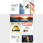 Realme 15T, 12GB+256GB, Nhận diện vân tay trên màn hình, 6.57 inch Realme UI 6.0 Android 15 MediaTek Dimensity 6400 Max Octa Core, NFC, Mạng: 5G, 12GB+256GB