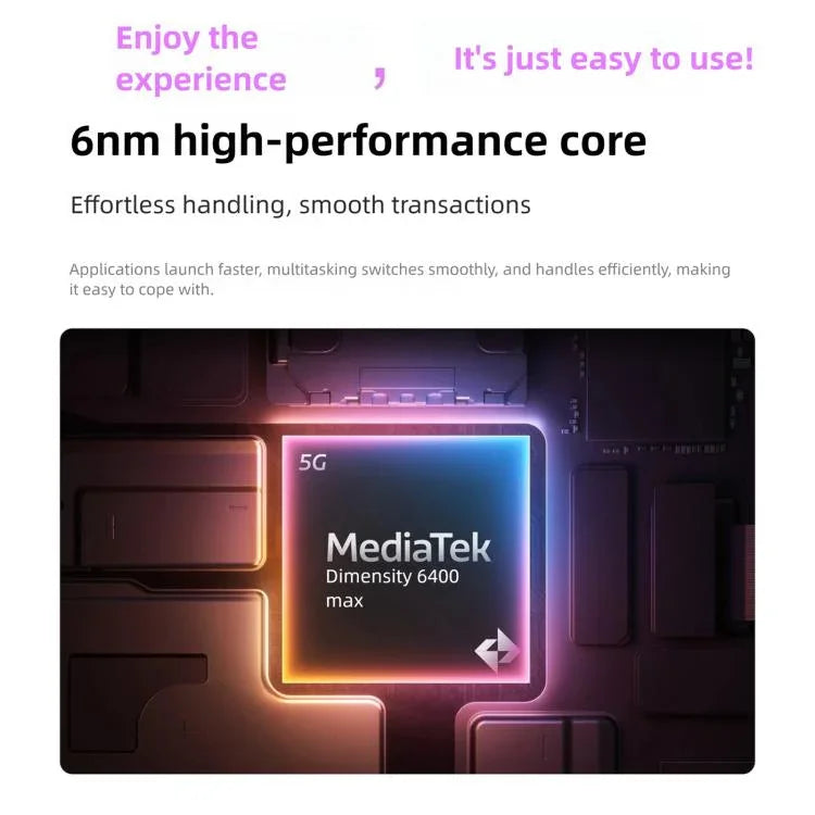 Realme 15T, 12GB+512GB, Nhận diện vân tay trên màn hình, 6.57 inch Realme UI 6.0 Android 15 MediaTek Dimensity 6400 Max Octa Core, NFC, Mạng: 5G, 12GB+512GB