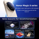 Honor Magic8 Pro, 16GB+1TB, Cảm biến vân tay trên màn hình, 6.71 inch MagicOS 10.0 / Android 16 Snapdragon 8 Elite Gen 5 Octa Core, Mạng: 5G, NFC, OTG, 16GB+1TB