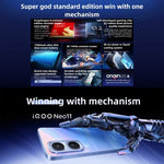 vivo iQOO Neo11, 16GB+256GB, Nhận diện khuôn mặt / Vân tay trên màn hình, màn hình 6.82 inch Android 16 OriginOS 6 Snapdragon 8 Elite Octa Core, OTG, NFC, Mạng: 5G, iQOO Neo11, 16GB+256GB