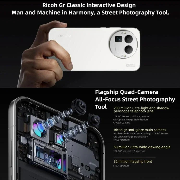 Realme GT8 Pro, 16GB+1TB, màn hình 6.79 inch Realme UI 7.0 Snapdragon 8 Elite Gen 5 Octa Core, NFC, Mạng: 5G, 16GB+1TB, Realme GT8 Pro, 16GB+1TB