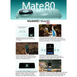 HUAWEI Mate 80, 12GB+256GB, Cảm biến vân tay bên cạnh, 6.75 inch HarmonyOS 6.0 Kirin 9020, NFC, OTG, Không hỗ trợ Google Play, 12GB+256GB