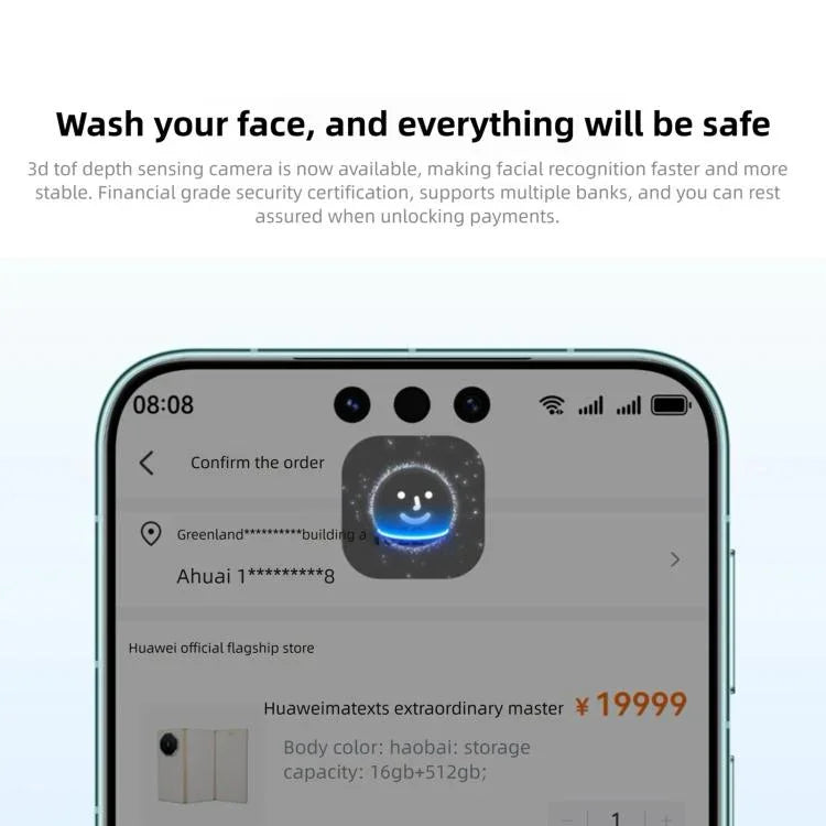 HUAWEI Mate 80, 12GB+256GB, Cảm biến vân tay bên cạnh, 6.75 inch HarmonyOS 6.0 Kirin 9020, NFC, OTG, Không hỗ trợ Google Play, 12GB+256GB