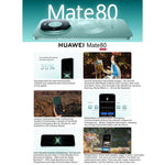HUAWEI Mate 80, 16GB+512GB, Cảm biến vân tay bên cạnh, 6.75 inch HarmonyOS 6.0 Kirin 9020, NFC, OTG, Không hỗ trợ Google Play, 16GB+512GB