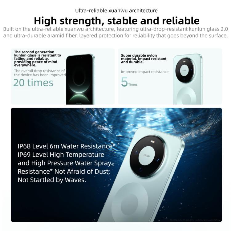 HUAWEI Mate 80, 16GB+512GB, Cảm biến vân tay bên cạnh, 6.75 inch HarmonyOS 6.0 Kirin 9020, NFC, OTG, Không hỗ trợ Google Play, 16GB+512GB