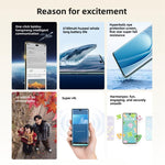 HUAWEI Enjoy 70X Phiên bản cao cấp, 8GB+256GB, Cảm biến vân tay trên màn hình, 6.78 inch HarmonyOS 4.2 Kirin 8000, Mạng: 4G, OTG, NFC, Không hỗ trợ Google Play, 8GB+256GB