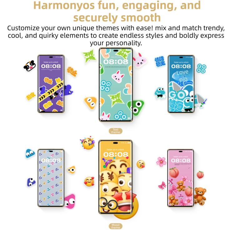 HUAWEI Enjoy 70X Phiên bản cao cấp, 8GB+512GB, Cảm biến vân tay trên màn hình, 6.78 inch HarmonyOS 4.2 Kirin 8000, Mạng: 4G, OTG, NFC, Không hỗ trợ Google Play, 8GB+512GB
