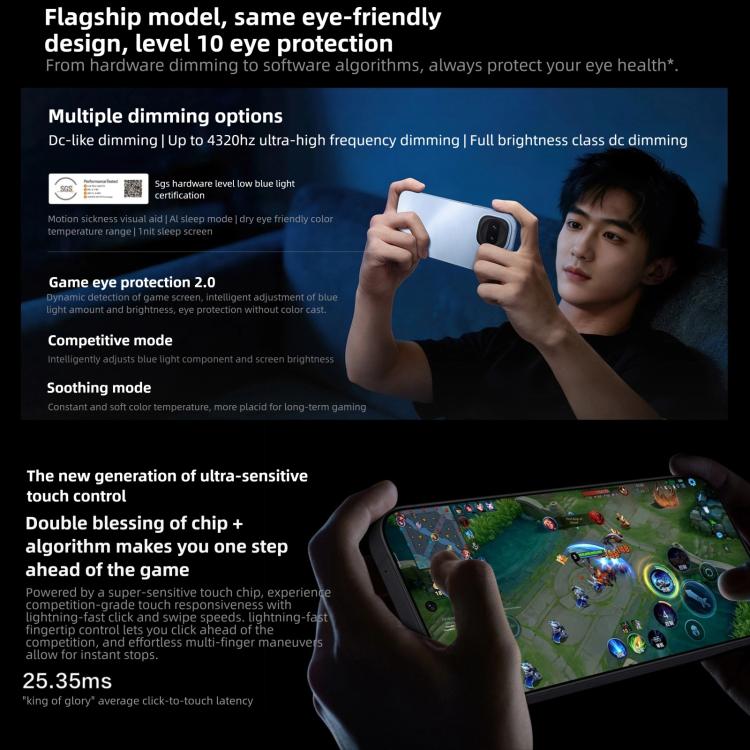 vivo iQOO Z11 Turbo, 12GB+512GB, Cảm biến vân tay 3D siêu âm, Màn hình 6.59 inch Android 16 OriginOS 6 Snapdragon 8 Gen 5 Octa Core, OTG, NFC, Mạng: 5G, 12GB+512GB