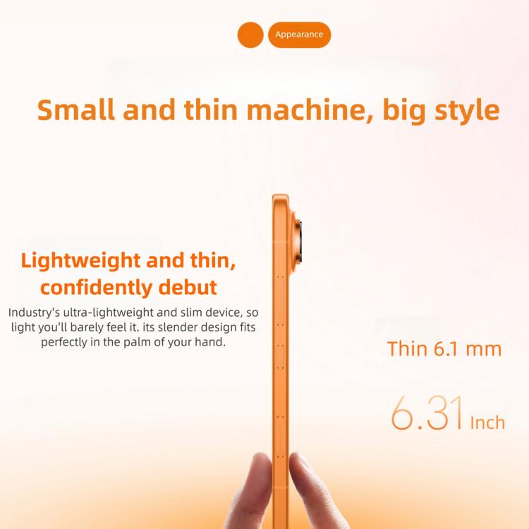 Honor Magic8 Pro Air, 12GB+512GB, Cảm biến vân tay trên màn hình, 6.31 inch MagicOS 10.0 / Android 16 Dimensity 9500 Octa Core, Mạng: 5G, NFC, OTG, 12GB+512GB