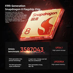 Realme Neo8, 12GB+256GB, Cảm biến vân tay siêu âm trên màn hình, 6.78 inch Realme UI 7.0 Snapdragon 8 Gen 5 Octa Core, OTG, NFC, Mạng: 5G, 12GB+256GB