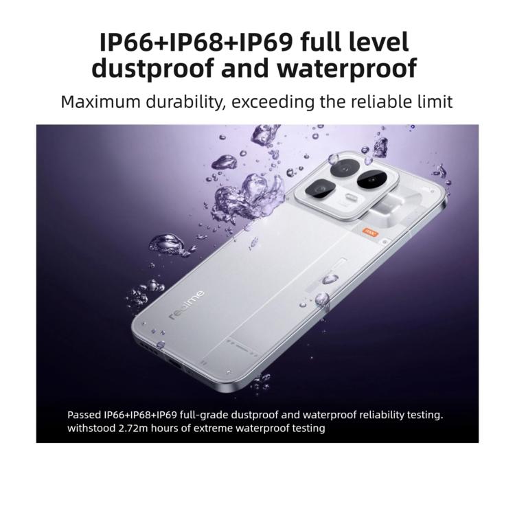 Realme Neo8, 16GB+1TB, Cảm biến vân tay siêu âm trên màn hình, 6.78 inch Realme UI 7.0 Snapdragon 8 Gen 5 Octa Core, OTG, NFC, Mạng: 5G, 16GB+1TB