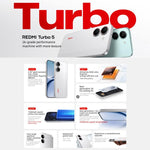Xiaomi REDMI Turbo 5, 16GB+256GB, 6.59 inch Xiaomi HyperOS 3 Dimensity 8500-Ultra Octa Core, NFC, Mạng: 5G, 16GB+256GB