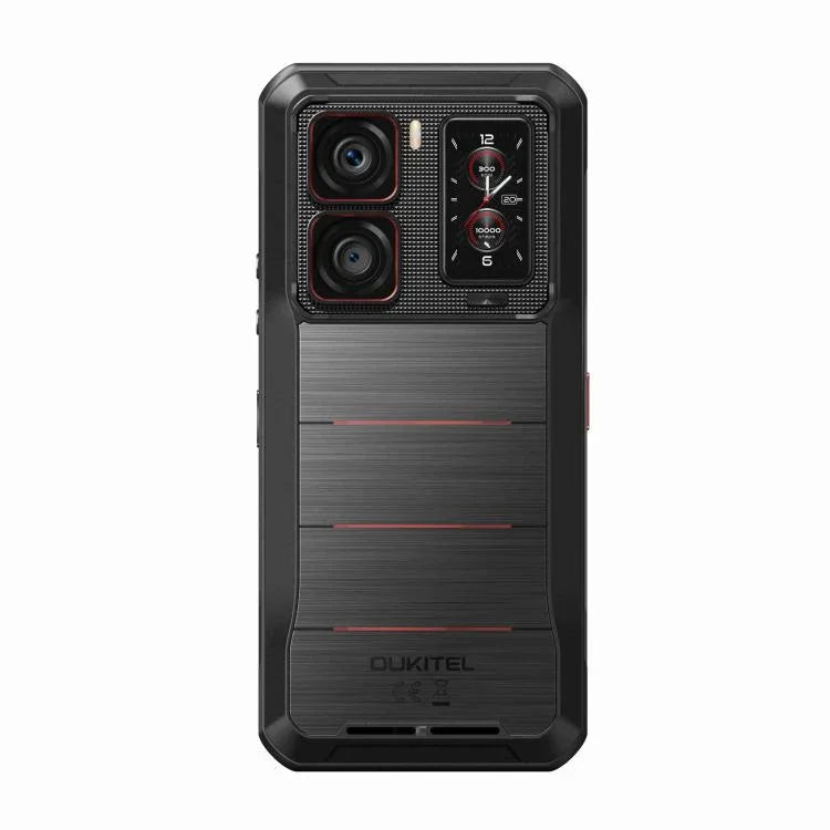 Điện thoại bền Oukitel WP300 kèm đồng hồ, 12GB+512GB, 6.8 inch Android 15 MediaTek Dimensity 7050 Octa Core, NFC, OTG, Mạng: 5G
