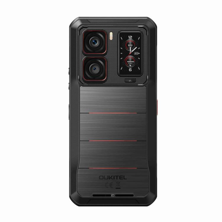 Điện thoại bền Oukitel WP300 kèm đồng hồ, 12GB+512GB, 6.8 inch Android 15 MediaTek Dimensity 7050 Octa Core, NFC, OTG, Mạng: 5G