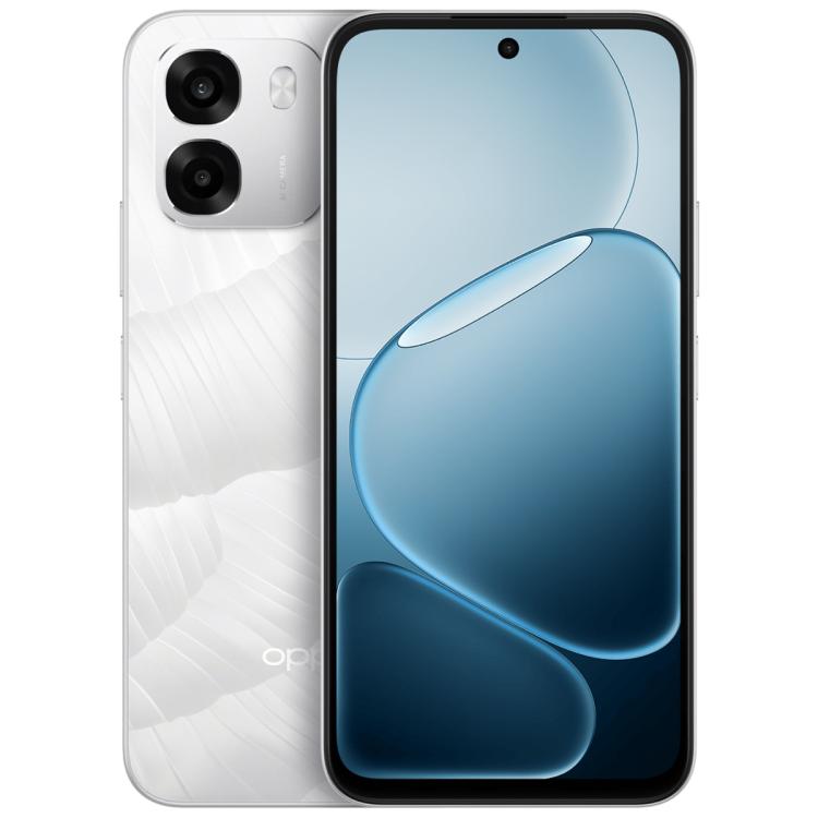 OPPO A6i+ 5G, 8GB+256GB, Cảm biến vân tay bên cạnh, 6.75 inch ColorOS 15 Dimensity 6300 Octa Core, NFC, OTG, Mạng: 5G, 8GB+256GB