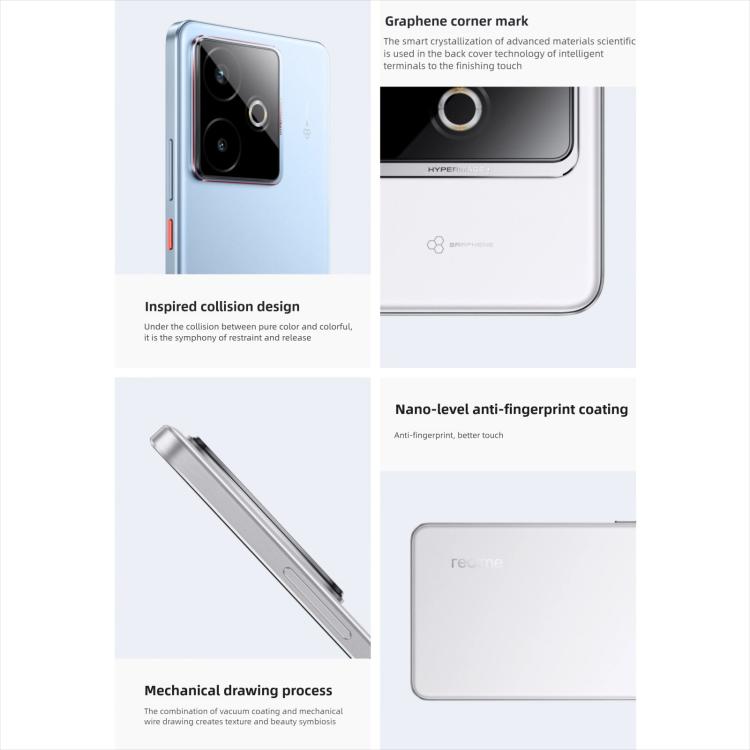 Realme GT7, 16GB+1TB, 6.8 inch Android 15 / Realme UI 6.0 MediaTek Dimensity 9400+ Octa Core, NFC, Mạng: 5G, Hỗ trợ Google Play, 16GB+1TB