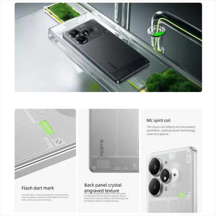 Realme Neo7 Turbo, 12GB+256GB, 6.8 inch Android 15 / Realme UI 6.0 MediaTek Dimensity 9400e Octa Core, NFC, Mạng: 5G, Hỗ trợ Google Play, 12GB+256GB