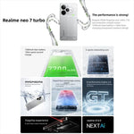Realme Neo7 Turbo, 12GB+256GB, 6.8 inch Android 15 / Realme UI 6.0 MediaTek Dimensity 9400e Octa Core, NFC, Mạng: 5G, Hỗ trợ Google Play, 16GB+256GB