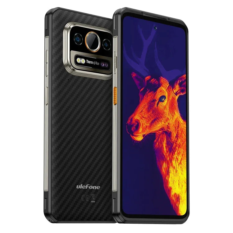Điện thoại bền bỉ Ulefone Armor 25T, 6GB+256GB, Hình ảnh nhiệt, 6.78 inch Android 14 MediaTek Helio G99 Octa Core, Mạng: 4G, NFC, OTG, Armor 25T