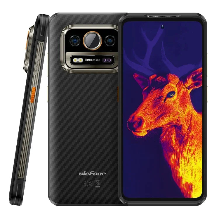 Điện thoại bền bỉ Ulefone Armor 25T, 6GB+256GB, Hình ảnh nhiệt, 6.78 inch Android 14 MediaTek Helio G99 Octa Core, Mạng: 4G, NFC, OTG, Armor 25T