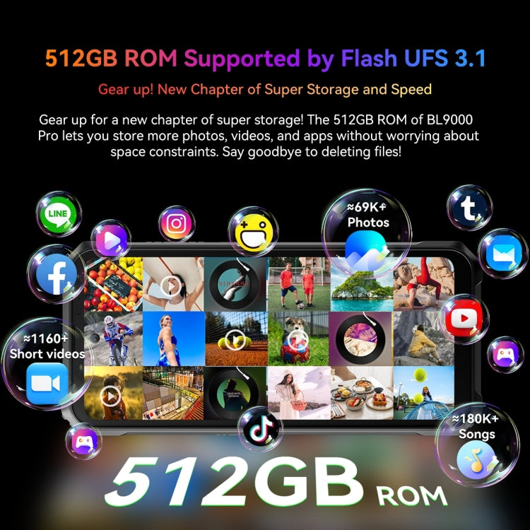 Blackview BL9000 Pro 5G, Camera nhiệt, 12GB+512GB, IP68/IP69K/MIL-STD-810H, màn hình 6.78 inch Android 14 MediaTek Dimensity 8020 lõi tám, Mạng: 5G, NFC, OTG, BL9000 Pro 5G 12GB+512GB