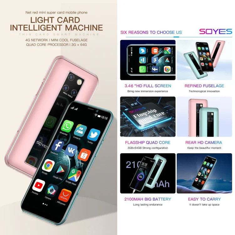 Nhận diện khuôn mặt, Android 9.0 MTK6739CW Quad Core lên đến 1.28GHz màn hình 3.46 inch, 2 SIM, Bluetooth, WiFi, GPS, mạng 4G, 3GB+64GB
