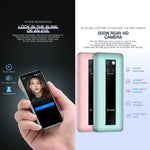 Nhận diện khuôn mặt, Android 9.0 MTK6739CW Quad Core lên đến 1.28GHz màn hình 3.46 inch, 2 SIM, Bluetooth, WiFi, GPS, mạng 4G, 3GB+64GB