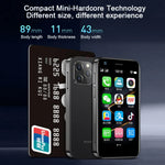 SOYES XS12, 3GB+32GB, màn hình 3.0 inch, Android 9.0, MTK6737M Quad Core lên đến 1.1GHz, Bluetooth, WiFi, FM, Mạng: 4G, Dual SIM, 3GB+32GB