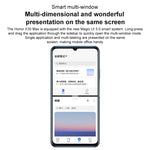 Điện thoại camera kép phía sau, nhận diện vân tay bên cạnh, pin 5000mAh, màn hình 7.09 inch Magic UI 5.0 (Android R) Dimensity 900 Octa Core lên đến 2.4GHz, mạng 5G, NFC, không hỗ trợ Google Play, X30 Max 5G 8GB+128GB
