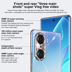Ba camera sau, nhận diện vân tay trên màn hình, màn hình 6.78 inch Magic UI 5.0, Qualcomm Snapdragon 778G Plus 6nm Octa Core lên đến 2.5GHz, Mạng: 5G, OTG, NFC, Không hỗ trợ Google Play, 60 Pro 5G 8GB+256GB