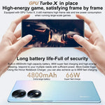Ba camera sau, nhận diện vân tay trên màn hình, màn hình 6.67 inch Magic UI 6.1, Qualcomm Snapdragon 778G Plus Octa Core lên đến 2.5GHz, Mạng: 5G, OTG, NFC, Không hỗ trợ Google Play, Honor 70 5G 12GB+512GB