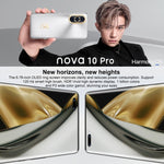 Ba camera sau + Hai camera trước, nhận diện vân tay trong màn hình, màn hình 6.78 inch HarmonyOS 2, Qualcomm Snapdragon 778G 4G Octa Core lên đến 2.42GHz, Mạng: 4G, OTG, NFC, Không hỗ trợ Google Play, nova 10 Pro 4G 256GB