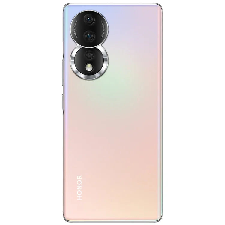 Ba camera sau, nhận diện vân tay trên màn hình, màn hình 6,67 inch Magic UI 7.0 Qualcomm Snapdragon 782G tám nhân lên đến 2,7GHz, Mạng: 5G, OTG, NFC, không hỗ trợ Google Play, Honor 80 5G, 8GB+256GB