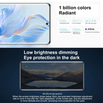 Ba camera sau, nhận diện vân tay trên màn hình, màn hình 6,67 inch Magic UI 7.0 Qualcomm Snapdragon 782G tám nhân lên đến 2,7GHz, Mạng: 5G, OTG, NFC, không hỗ trợ Google Play, Honor 80 5G, 8GB+256GB