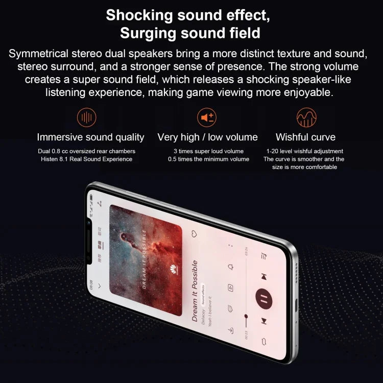 Camera kép phía sau, nhận dạng vân tay bên cạnh, pin 7000mAh, màn hình 6.95 inch HarmonyOS 3.0 Qualcomm Snapdragon 680 Octa Core 2.4GHz, Mạng: 4G, OTG, NFC, Không hỗ trợ Google Play, 512GB Đen, 512GB Cam