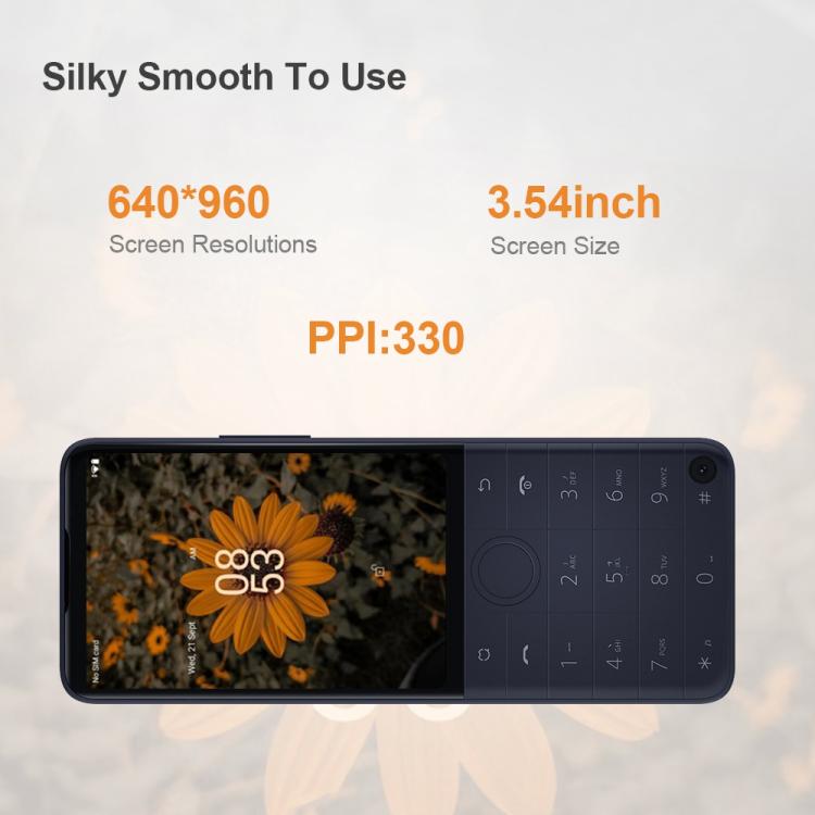 QIN F22 Pro 4G, 6GB+64GB, 3.54 inch Android 12 Helio G85 Octa Core, Mạng: 4G, OTG, Điều khiển từ xa hồng ngoại, SIM đơn, Hỗ trợ Google Play, 6GB+64GB