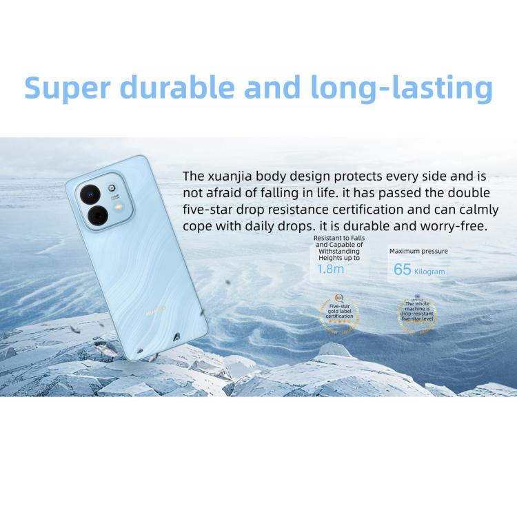 HUAWEI Enjoy 90, 8GB+128GB, Cảm biến vân tay cạnh bên, 6.67 inch HarmonyOS 6.0 Kirin 8000A, OTG, Không hỗ trợ Google Play, 8GB+128GB
