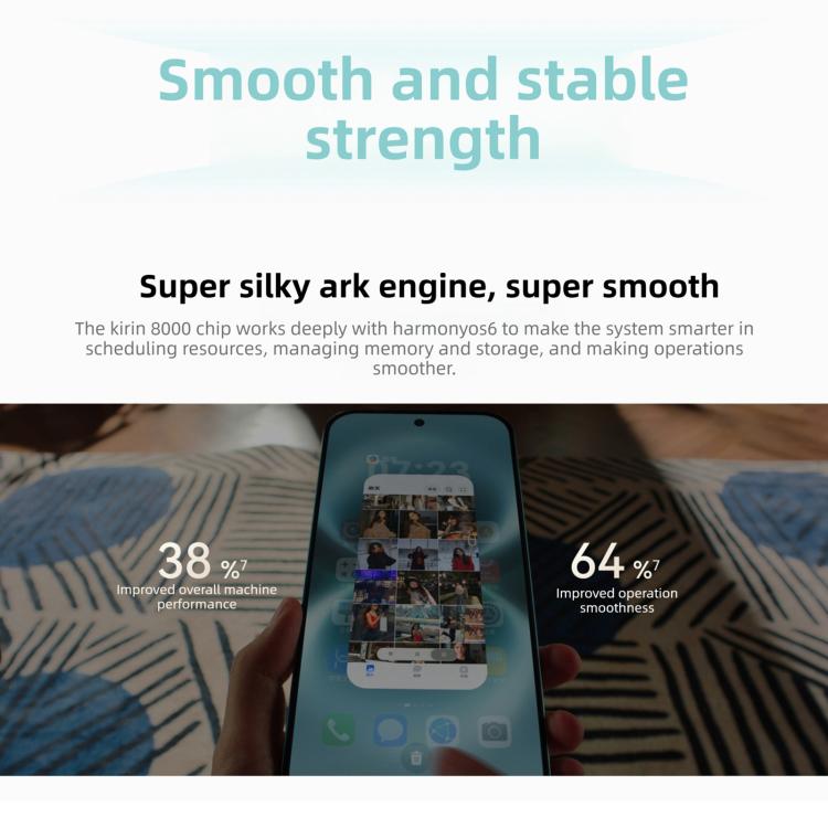 HUAWEI Enjoy 90 Pro Max, 8GB+256GB, Cảm biến vân tay bên cạnh, Màn hình 6.84 inch HarmonyOS 6.0 Kirin 8000, OTG, Không hỗ trợ Google Play, 8GB+256GB