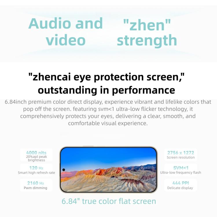 HUAWEI Enjoy 90 Pro Max, 8GB+512GB, Cảm biến vân tay bên cạnh, Màn hình 6.84 inch HarmonyOS 6.0 Kirin 8000, OTG, Không hỗ trợ Google Play, 8GB+512GB