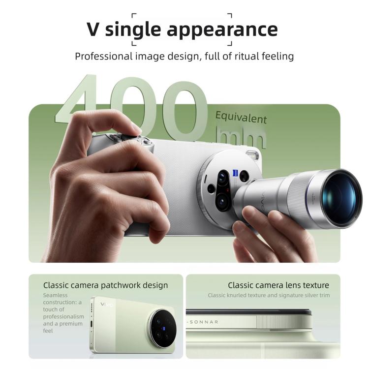vivo X300 Ultra Phiên bản Vệ tinh, 16GB+1TB, 6.82 inch OriginOS 6 Android 16 Snapdragon 8 Elite Gen 5 Octa Core, OTG, NFC, Mạng: 5G, 16GB+1TB